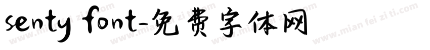 senty font字体转换